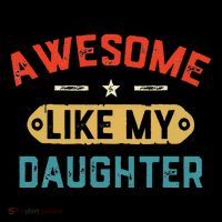 Awesome Like My Daughter Retro Man Dad Funny Fathers Day Coffee Mug thumb 5