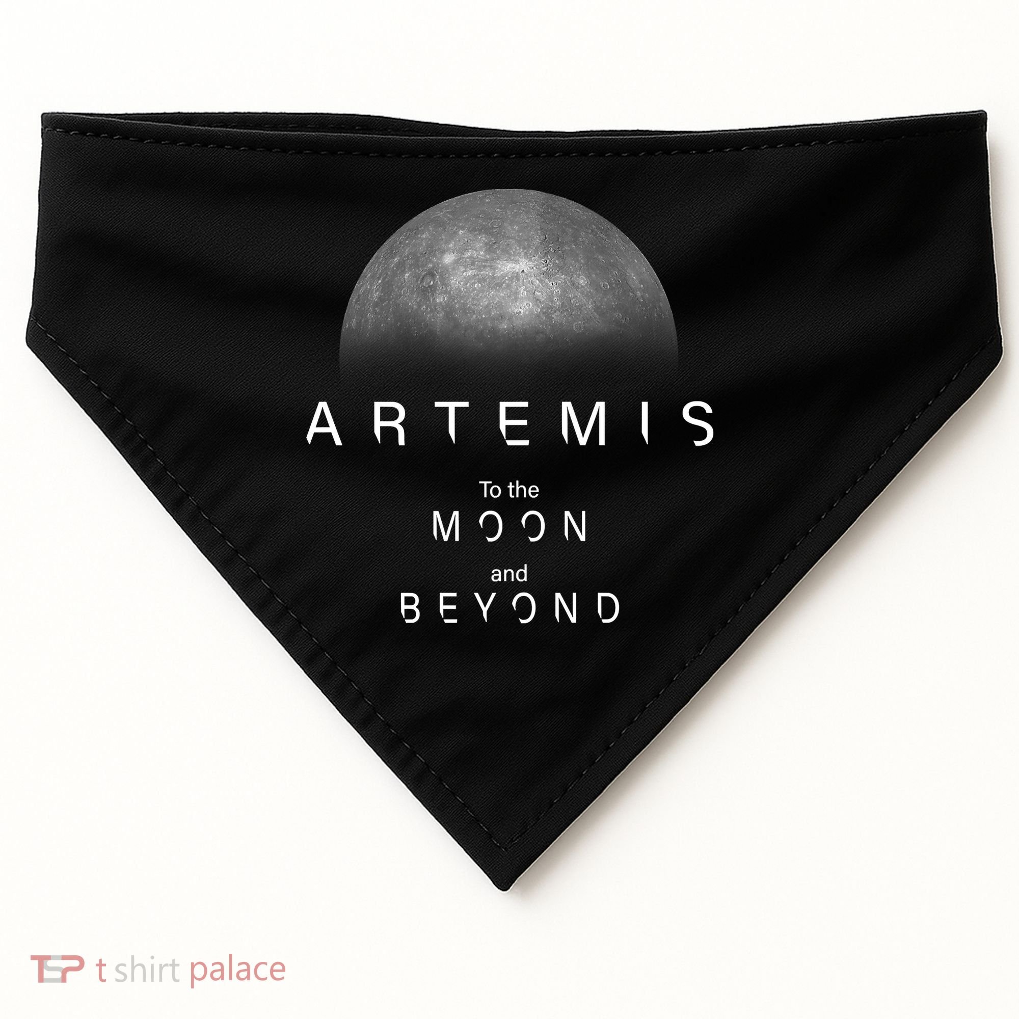 Artemis Launch Mission To The Moon And Beyond USA-Made Doggie Bandana