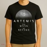 Artemis Launch Mission To The Moon And Beyond T-Shirt thumb 3