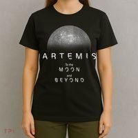 Artemis Launch Mission To The Moon And Beyond T-Shirt thumb 4