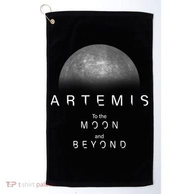 Artemis Launch Mission To The Moon And Beyond Golf Towel