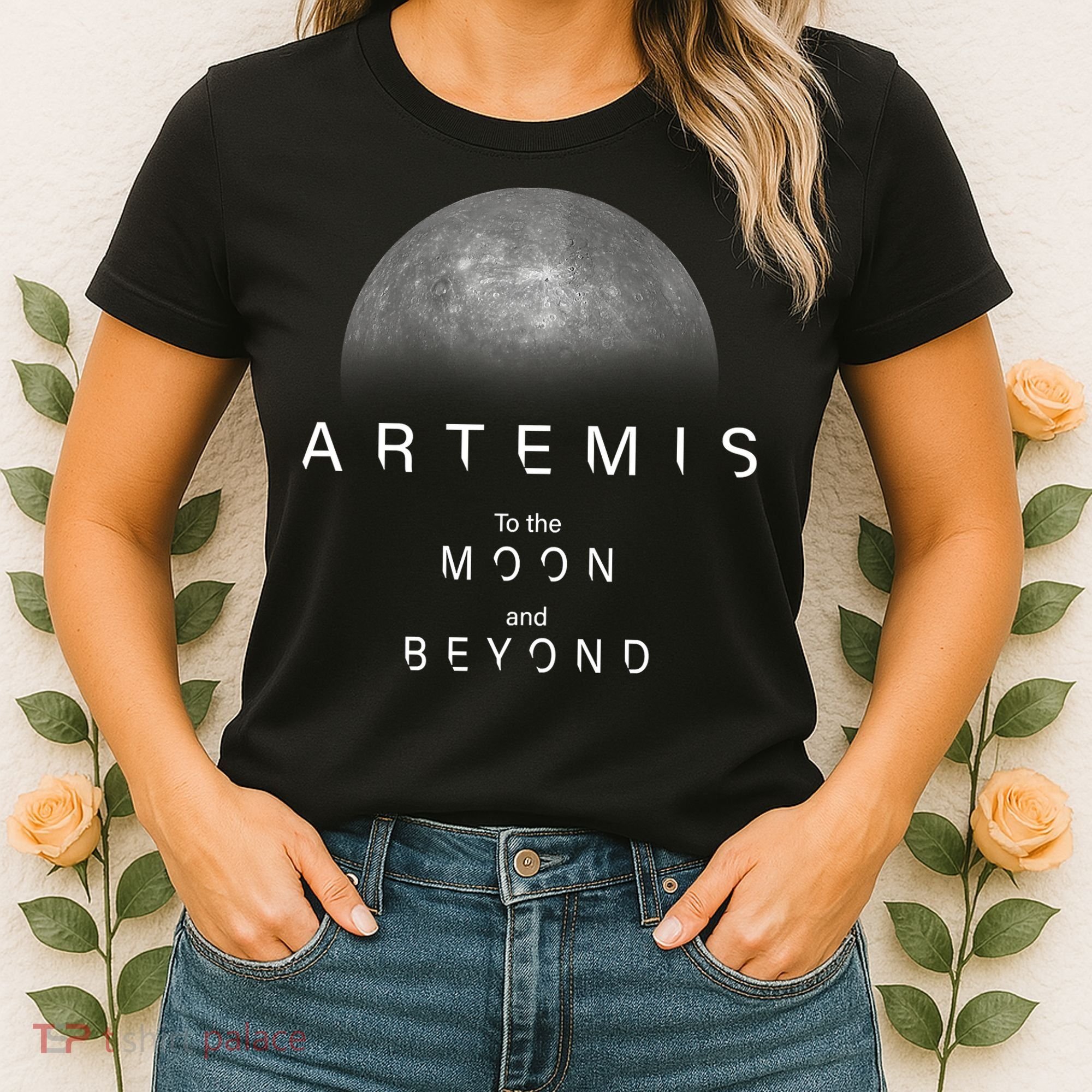 Artemis Launch Mission To The Moon And Beyond Women's T-Shirt