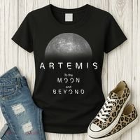 Artemis Launch Mission To The Moon And Beyond Women's T-Shirt thumb 3