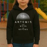 Artemis Launch Mission To The Moon And Beyond Kids Hoodie thumb 3