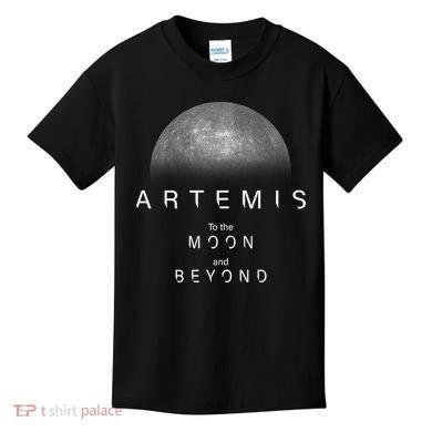 Artemis Launch Mission To The Moon And Beyond Kids T-Shirt