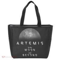 Artemis Launch Mission To The Moon And Beyond Tote Bag thumb 0