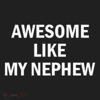 Awesome Like My Nephew Golf Towel thumb 3