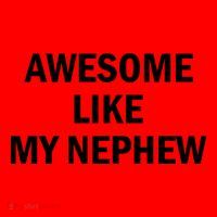 Awesome Like My Nephew Santa Hat thumb 1