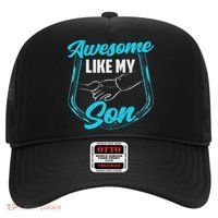 Awesome Like My Son Daddy Father Father's Day Dad Sayings Hat thumb 0