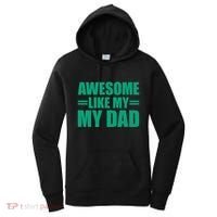 Awesome Like My Daughter FatherS Day Dad Day Funny Dad Women's Hoodie thumb 0