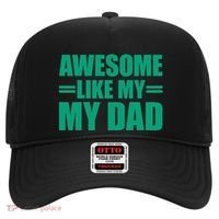 Awesome Like My Daughter FatherS Day Dad Day Funny Dad Hat thumb 0