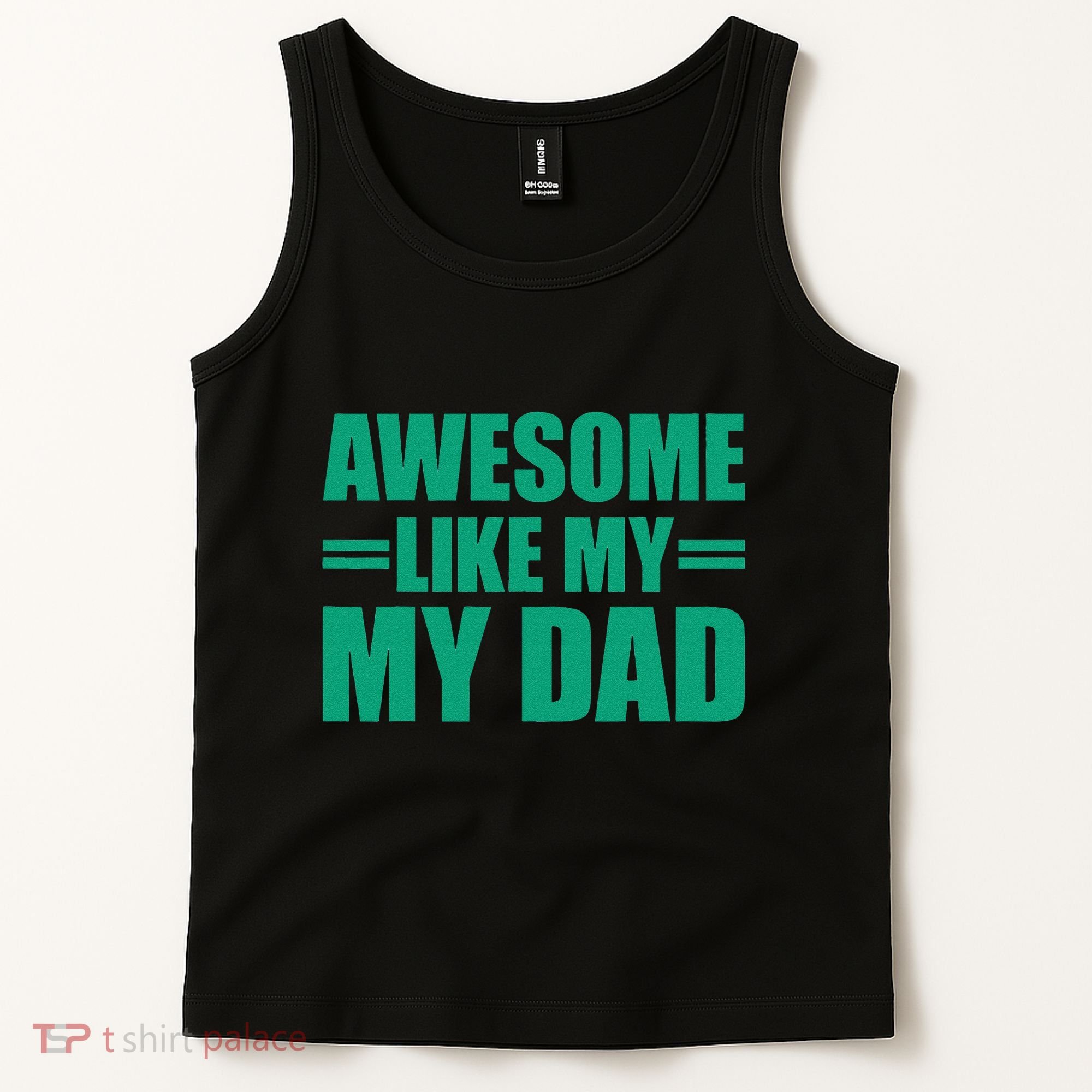 Awesome Like My Daughter FatherS Day Dad Day Funny Dad Tank Top