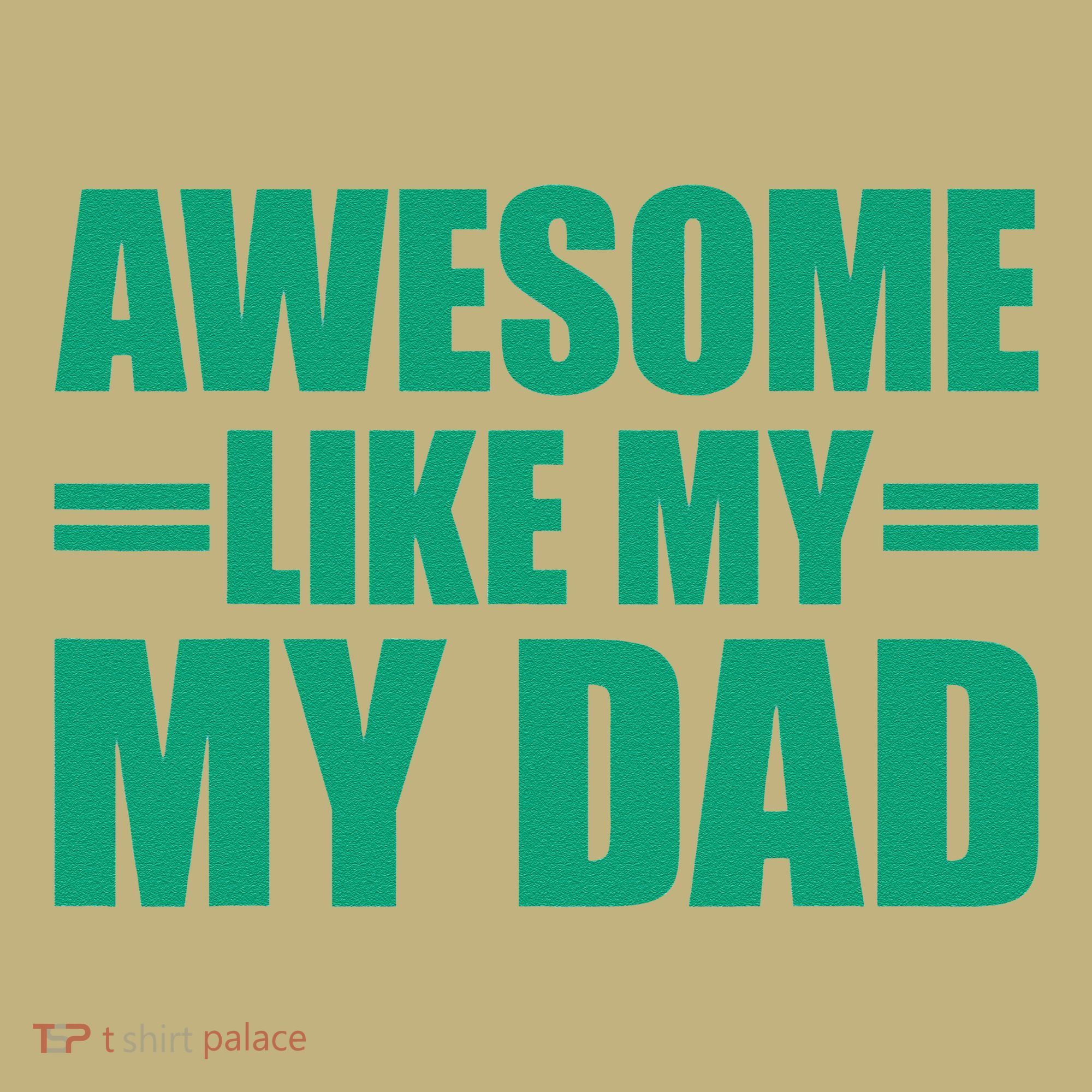 Awesome Like My Daughter FatherS Day Dad Day Funny Dad Mousepad