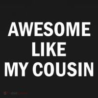Awesome Like My Cousin Apron thumb 3