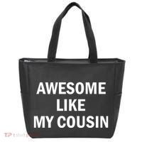 Awesome Like My Cousin Tote Bag thumb 0