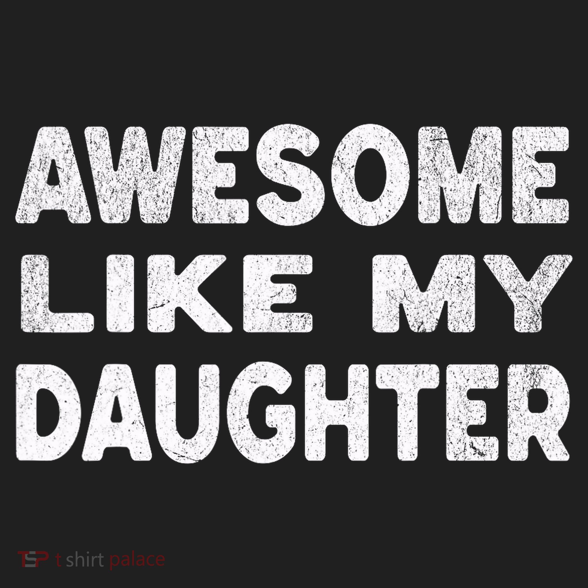 Awesome Like My Daughter Funny Fathers Day Gift Dad  Women's Sweatshirt