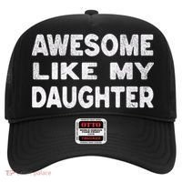 Awesome Like My Daughter Funny Fathers Day Gift Dad  Hat thumb 0