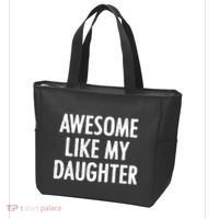 Awesome Like My Daughter Funny Tote Bag thumb 3