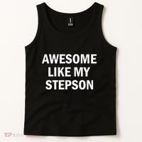 Awesome Like My Stepson Tank Top thumb 2