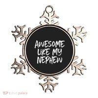 Awesome Like My Nephew Aunt Uncle Cool Ornament thumb 0