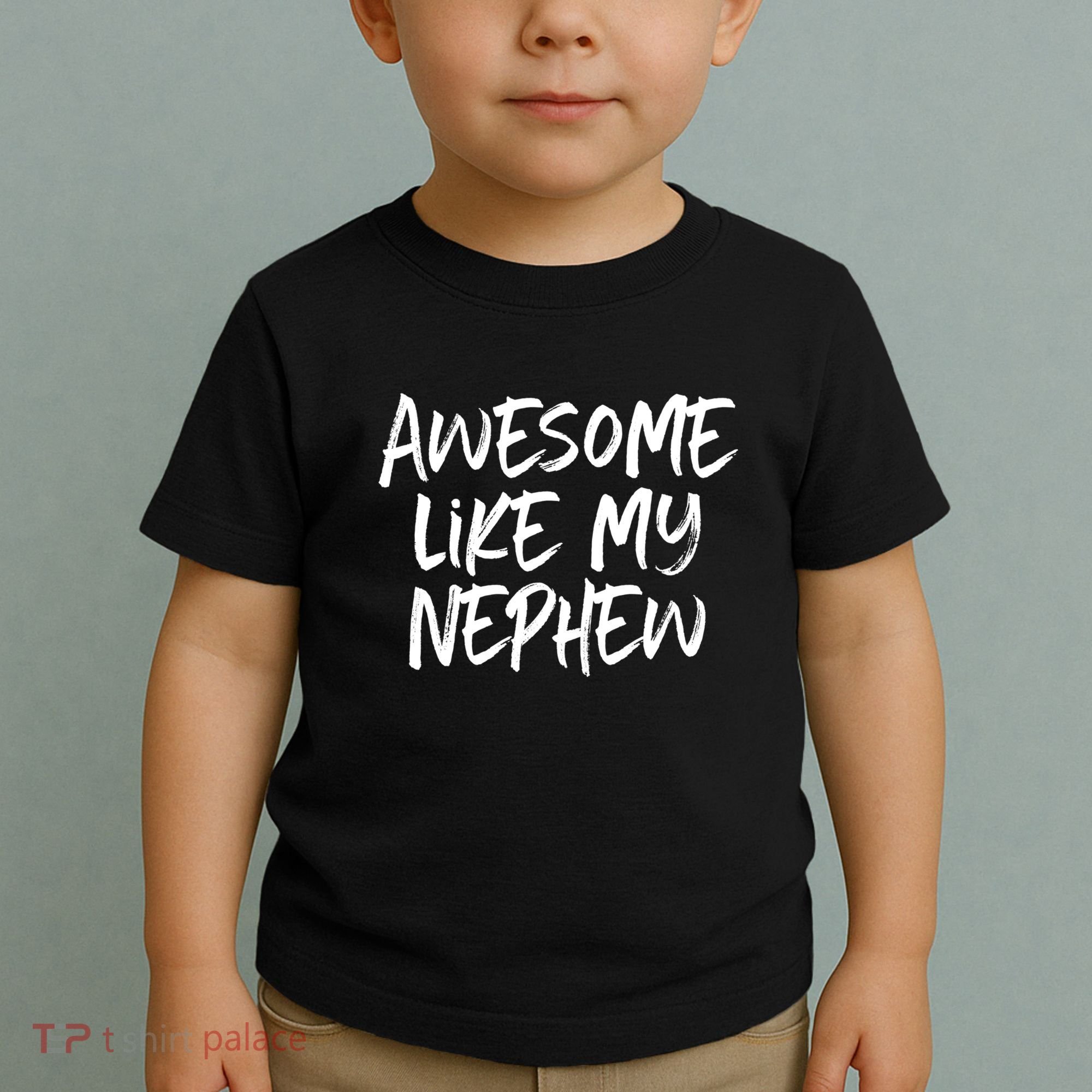 Awesome Like My Nephew Aunt Uncle Cool Toddler T-Shirt