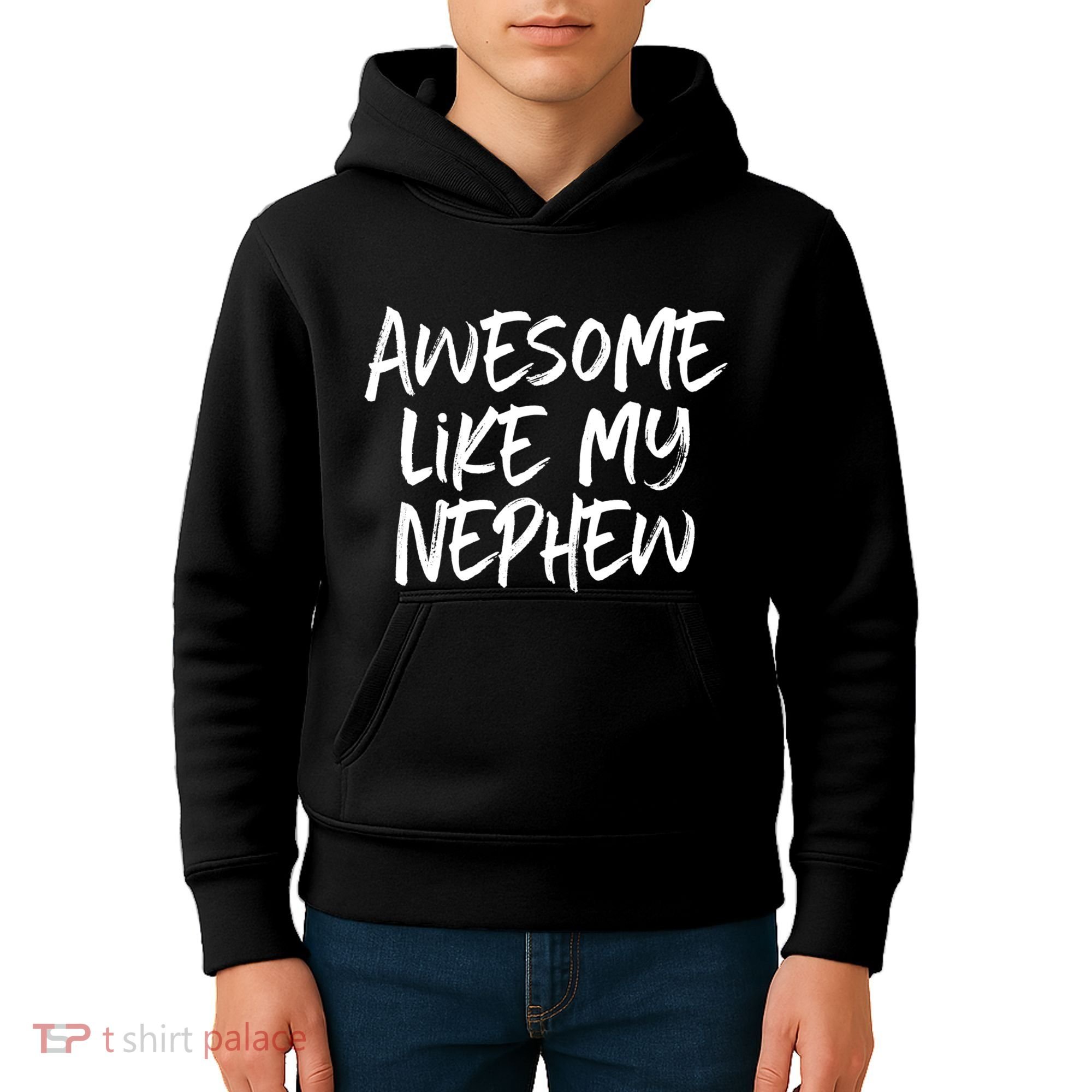 Awesome Like My Nephew Aunt Uncle Cool Kids Hoodie