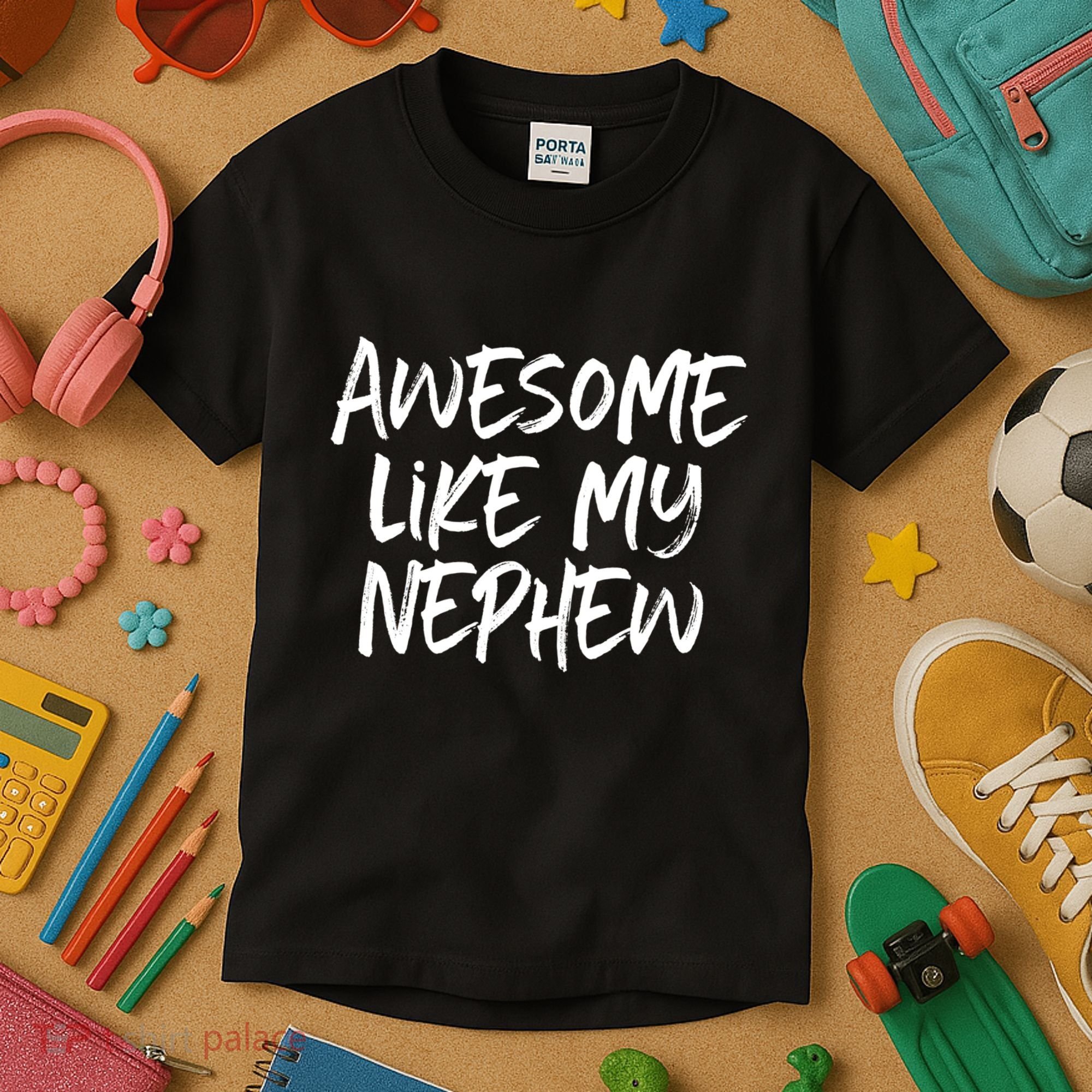 Awesome Like My Nephew Aunt Uncle Cool Kids T-Shirt
