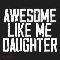 Awesome Like My Daughter Mom Dad MotherS Day FatherS Day Women's Sweatshirt thumb 2
