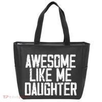 Awesome Like My Daughter Mom Dad MotherS Day FatherS Day Tote Bag thumb 0