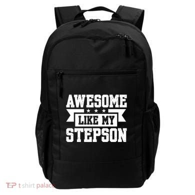 Awesome Like My Stepson Bonus Dad Gift Backpack