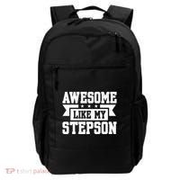 Awesome Like My Stepson Bonus Dad Gift Backpack thumb 0