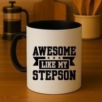 Awesome Like My Stepson Bonus Dad Gift Coffee Mug thumb 4