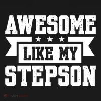 Awesome Like My Stepson Bonus Dad Gift Pajama Set thumb 2