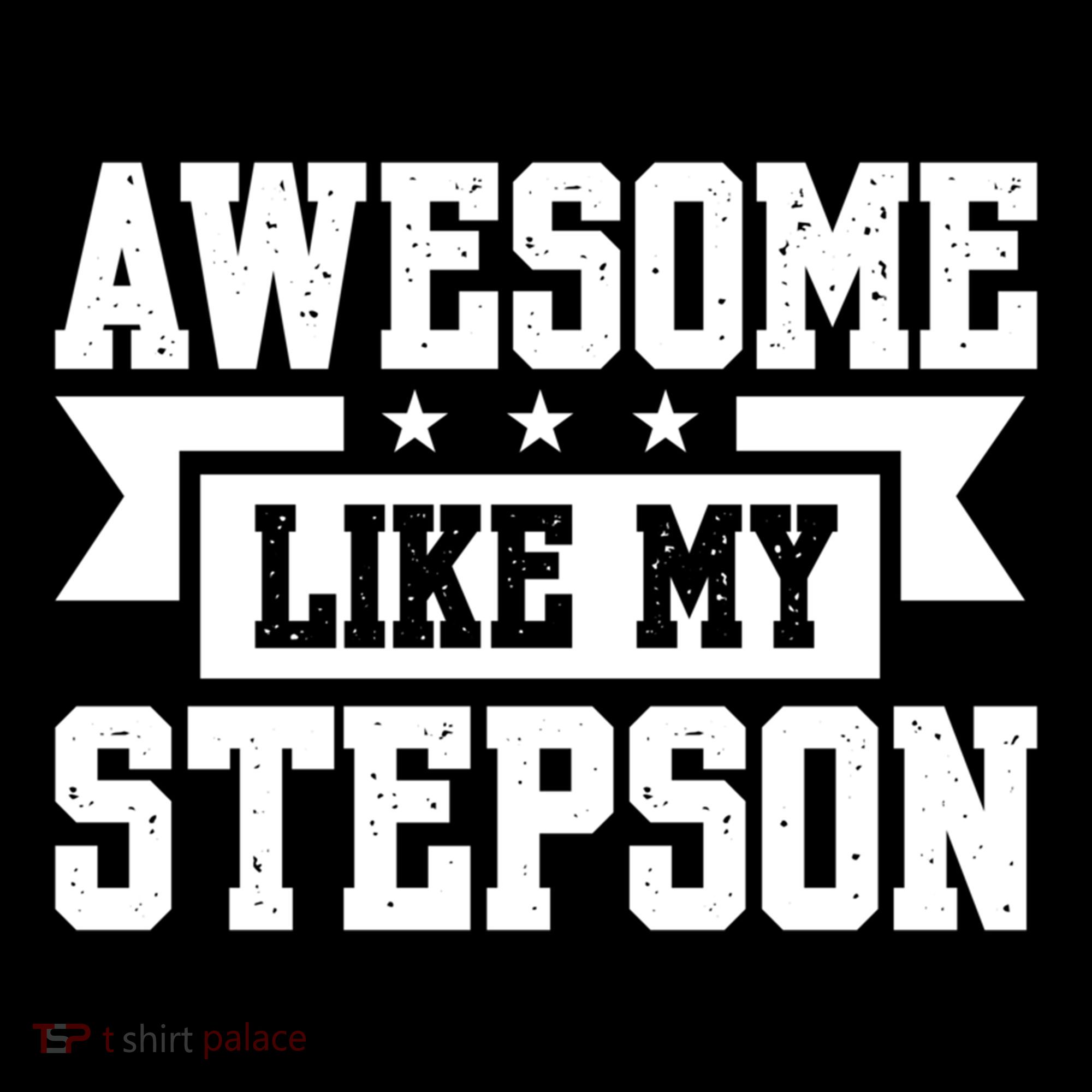 Awesome Like My Stepson Bonus Dad Gift Women's Hoodie