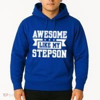 Awesome Like My Stepson Bonus Dad Gift Hoodie thumb 2