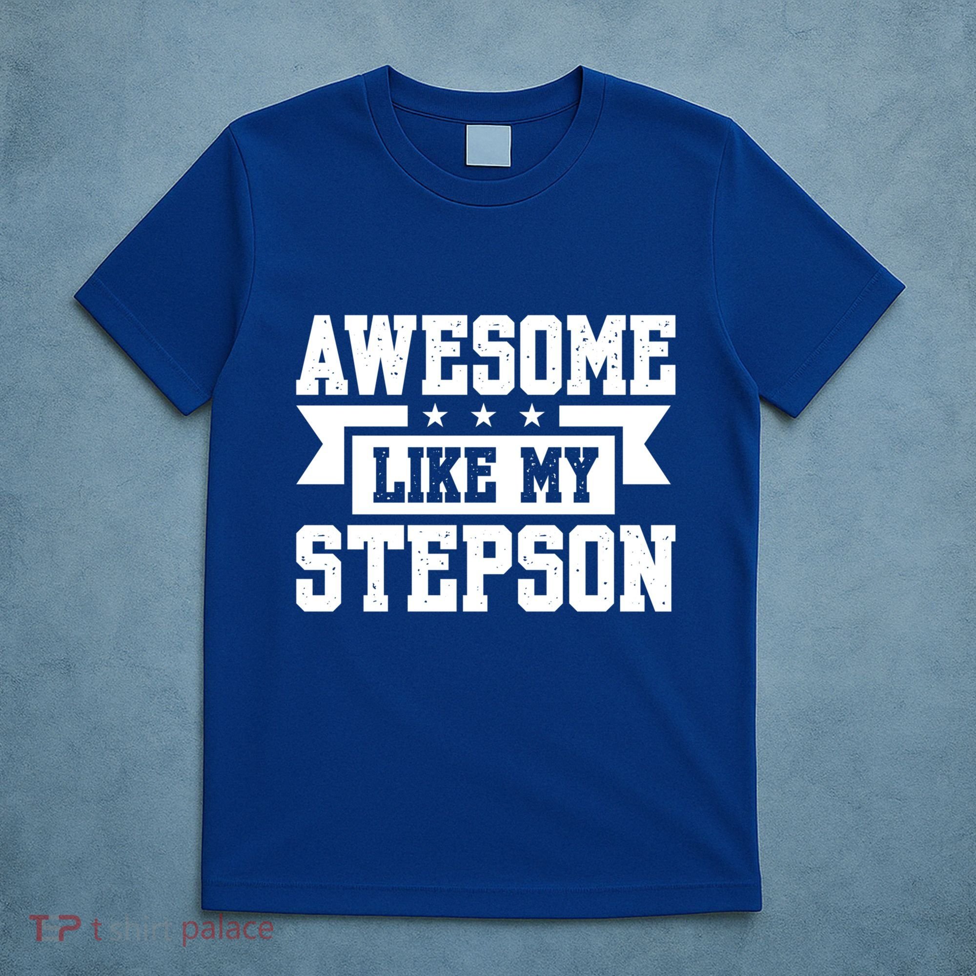 Awesome Like My Stepson Bonus Dad Gift T-Shirt