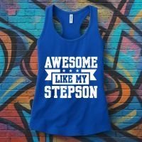 Awesome Like My Stepson Bonus Dad Gift Women's Tank Top thumb 3