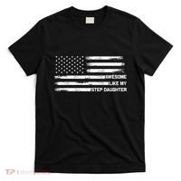 Awesome Like My Step Daughter Fathers Day Dad Joke T-Shirt thumb 0