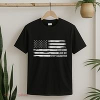 Awesome Like My Step Daughter Fathers Day Dad Joke T-Shirt thumb 2