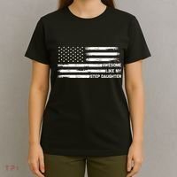 Awesome Like My Step Daughter Fathers Day Dad Joke T-Shirt thumb 4