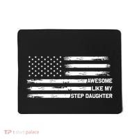 Awesome Like My Step Daughter Fathers Day Dad Joke Mousepad thumb 0