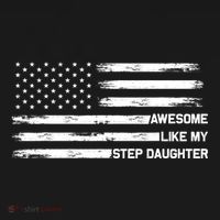 Awesome Like My Step Daughter Fathers Day Dad Joke Mousepad thumb 1