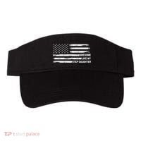 Awesome Like My Step Daughter Fathers Day Dad Joke Visor thumb 0