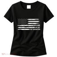 Awesome Like My Step Daughter Fathers Day Dad Joke Women's T-Shirt thumb 0