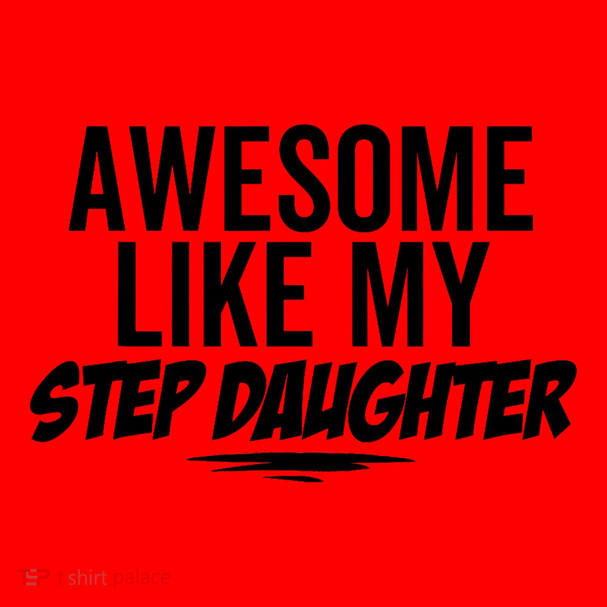 Awesome Like My Step Daughter Funny Sarcastic Joke Birthday Santa Hat