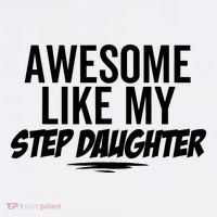 Awesome Like My Step Daughter Funny Sarcastic Joke Birthday Women's Hoodie thumb 2
