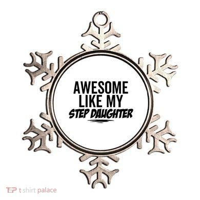 Awesome Like My Step Daughter Funny Sarcastic Joke Birthday Ornament