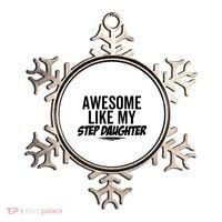 Awesome Like My Step Daughter Funny Sarcastic Joke Birthday Ornament thumb 0
