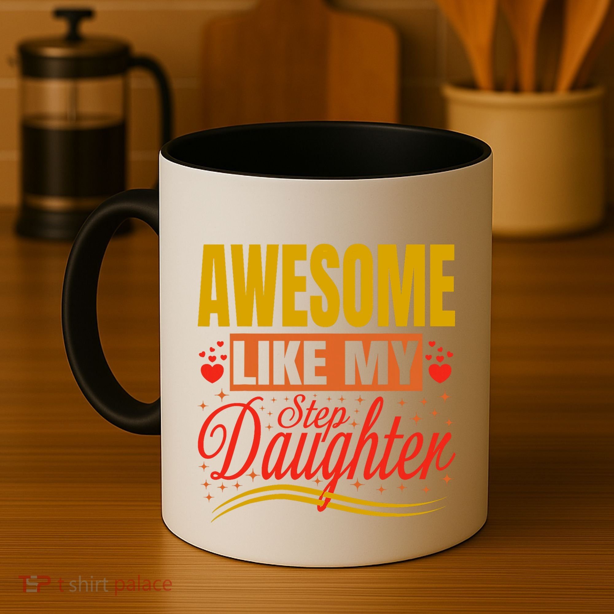 Awesome Like My Step Daughter Stepdad & Stepmom FatherS Day Coffee Mug
