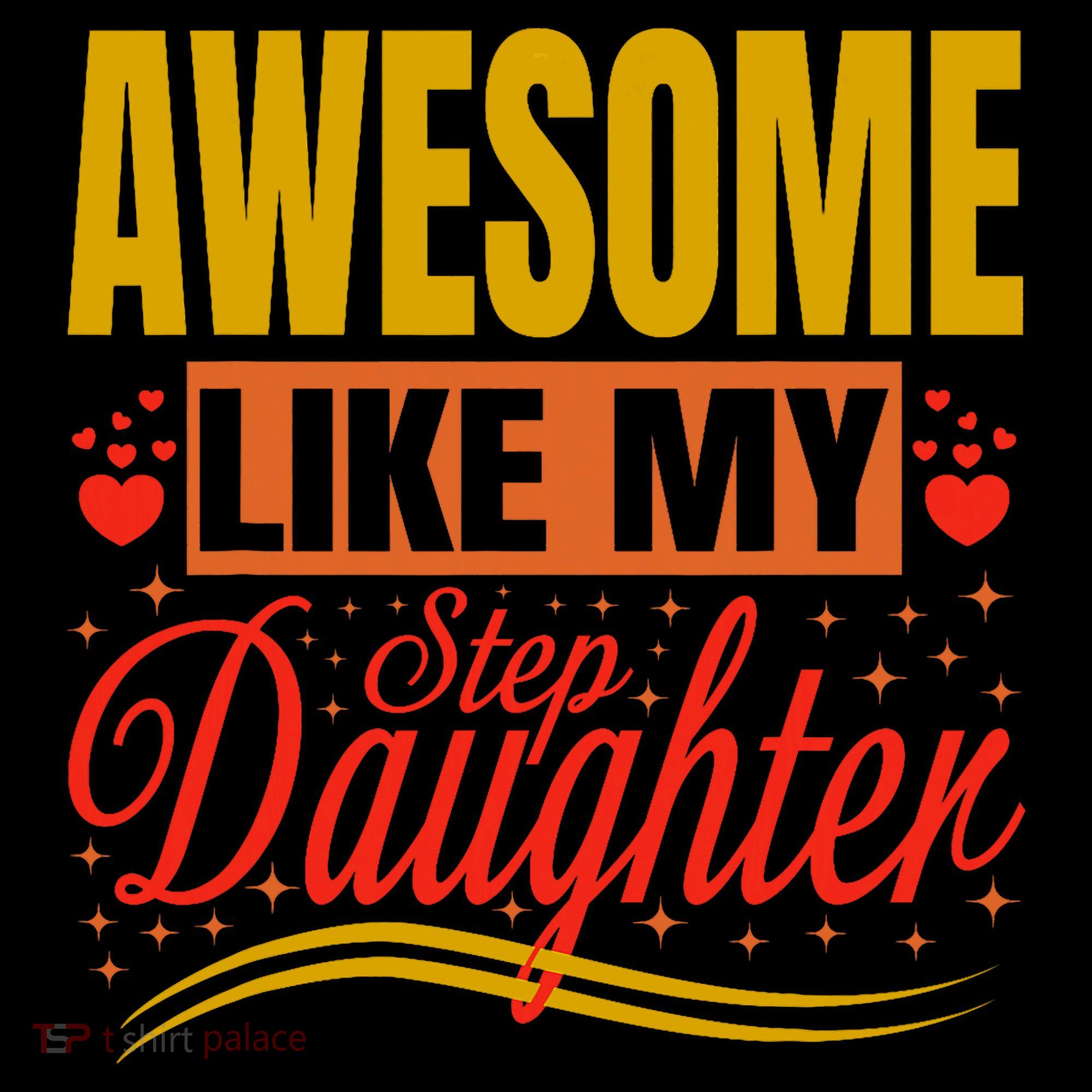 Awesome Like My Step Daughter Stepdad & Stepmom FatherS Day Women's Hoodie
